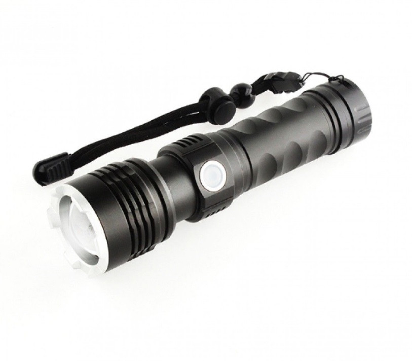 Ліхтар тактичний Police BL-A73-P50 zoom, Type C-USB 18650
