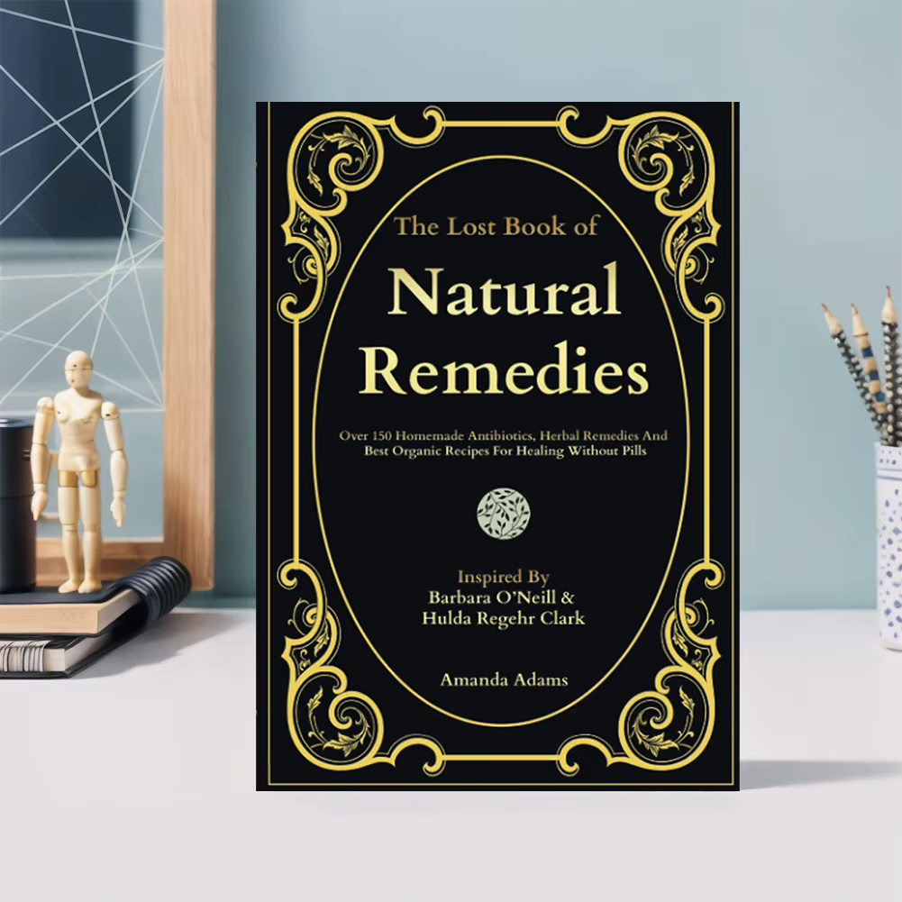The Lost Book Of Natural Remedies Over 150 Homemade Antibiotics Paperback (англ), фото 1