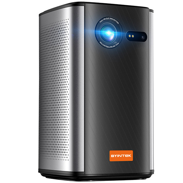 Портативний мініпроєктор BYINTEK P70 / 960 х 540Р / 300 ANSI lm / Android 9 / Wi-Fi / Bluetooth / Акумулятор