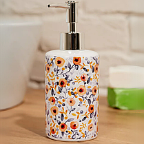 Набір аксесуарів для ванної кімнати та душу і комплект у ванну: шторка, стакан для щіток, дозатор для мила, фото 3