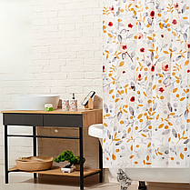 Набір аксесуарів для ванної кімнати та душу і комплект у ванну: шторка, стакан для щіток, дозатор для мила, фото 5