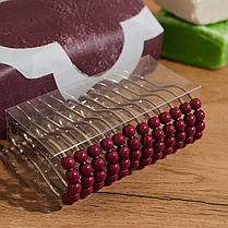 Набір аксесуарів для ванної кімнати та душу і комплект у ванну: шторка, стакан для щіток, дозатор для мила, фото 2