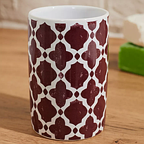 Набір аксесуарів для ванної кімнати та душу і комплект у ванну: шторка, стакан для щіток, дозатор для мила, фото 3