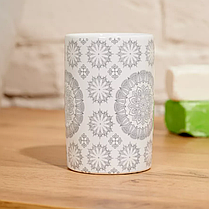 Набір аксесуарів для ванни і душу, комплект приладдя: штора, дозатор для мила, стакан для щіток, фото 5