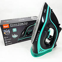 Праска парова RAF R.1250 з керамічною підошвою та функцією самоочищення 2200 Вт. QL-862 Колір: синій, фото 5