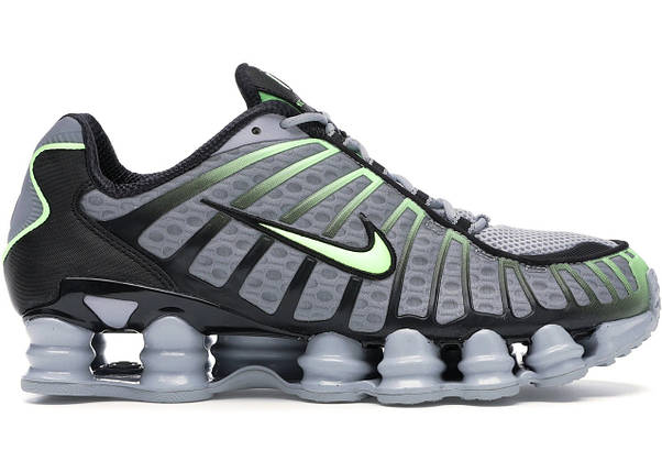 Кросівки Nike Shox TL Wolf Grey Lime Blast - AV3595-005, фото 1