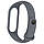 Ремінець Prime для Xiaomi Mi Band 7, з металевою кнопкою фіксатором, Dark Grey, фото 3