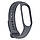 Ремінець Prime для Xiaomi Mi Band 7, з металевою кнопкою фіксатором, Dark Grey, фото 4
