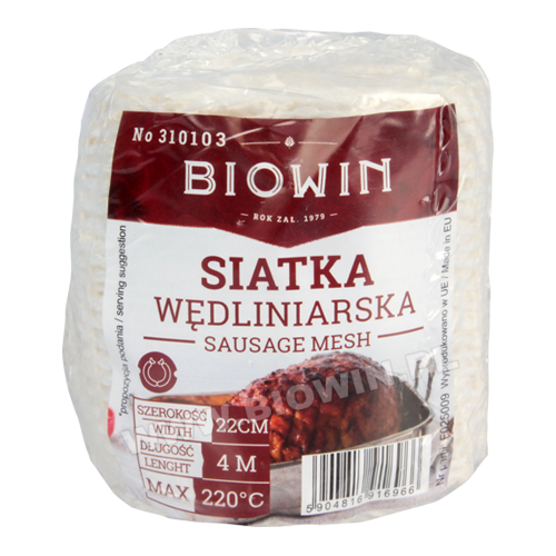 Сітка формувальна для м'ясних виробів (до 22 см), BIOWIN Польща
