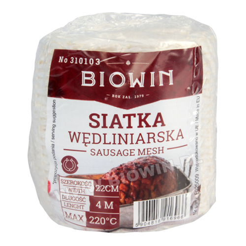 Сетка формовочная для мясных изделий (до 22 см), BIOWIN Польша - фото 1 - id-p462181682