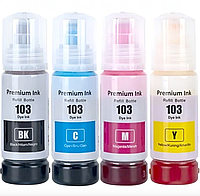 Чернила (краска) PREMIUM для Epson EcoTank L3250 | Комплект чернил 4шт