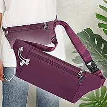Сумка Sport bag для бігу та занять спортом з виходом для навушників, Фіолетовий (205)