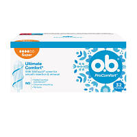 Популярний! Тампони o.b. ProComfort Super 32 шт. (3574661047188/3574661331171) - Краща якість тільки на Nukleon.com.ua