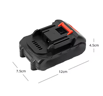 Чорний акумулятор MA502 для електроінструментів