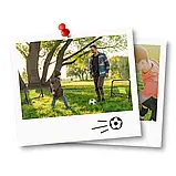 Переносні дитячі футбольні ворота з м'ячем та насосом 60х45х25 см 2 шт Neo - Sport 1461 NS-461 Польща, фото 9