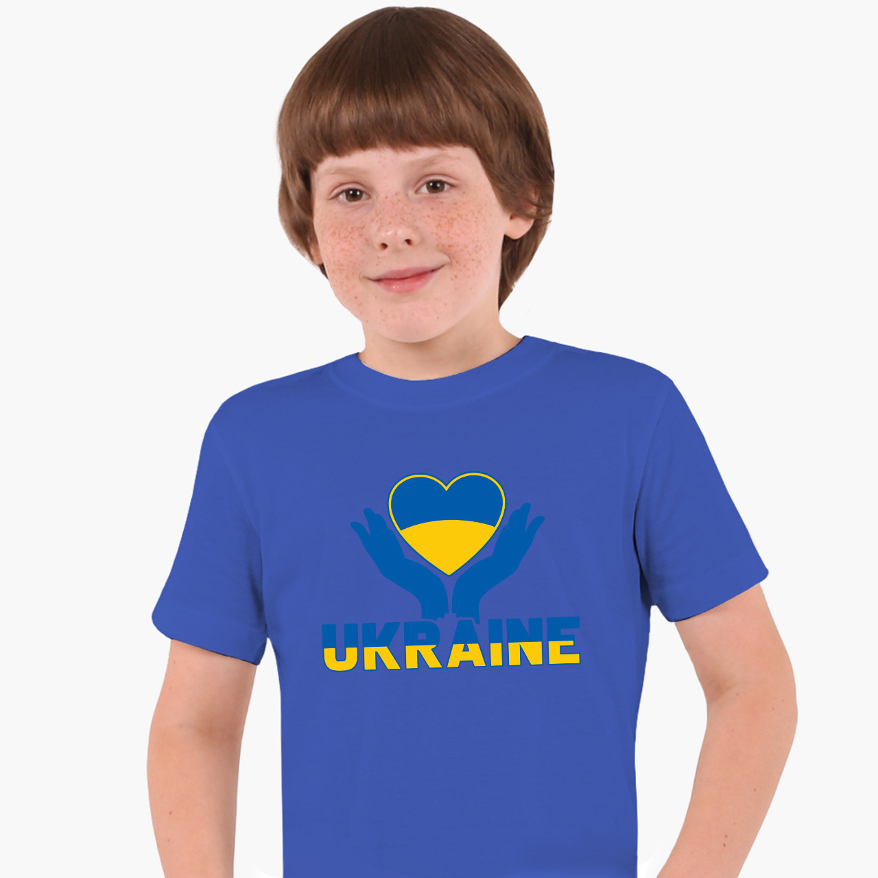 Дитяча футболка Україна, кольорова футболка Патріотичні