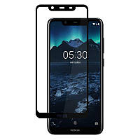 Захисне скло Full screen PowerPlant для Nokia 7.1 Plus, Black