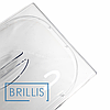 Кришка гастроємності BRILLIS з полікарбонату GN 1/2, прозора купольна, фото 2