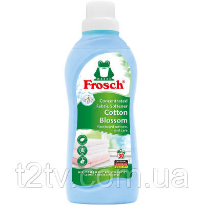 Кондиціонер для білизни Frosch Квіти Бавовни 750 мл (4001499118913/4001499116193), фото 1