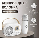 Bluetooth-колонка для караоке з мікрофоном на акумуляторі C20 Plus ORG, фото 3