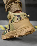 Тактичні черевики на автошнурівці мультикам ВТ4733, фото 5
