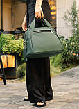 Жіноча спортивна сумка високої якості українського виробництва -      зелена, фото 9