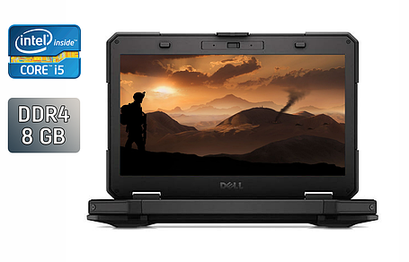 Захищений ноутбук Dell Latitude 14 Rugged 5414/ 14" (1366x768)/ Core i5-6300U/ 8 GB RAM/ 256 GB SSD/ HD 520, фото 1