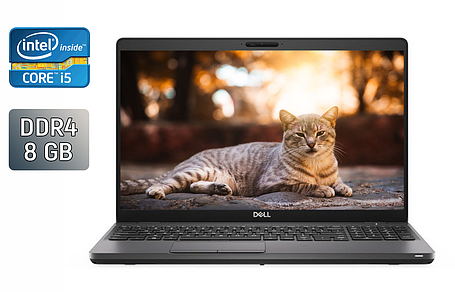 Ультрабук Б-клас Dell Latitude 5500/ 15.6" (1920x1080)/ Core i5-8265U/ 8 GB RAM/ 256 GB SSD/ UHD 620, фото 1