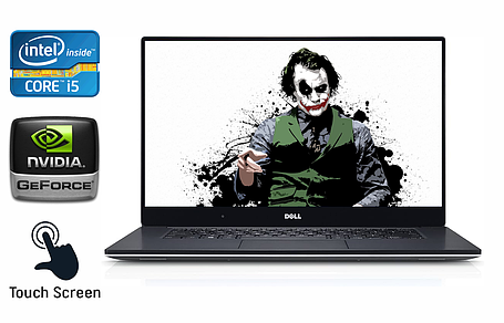 Ігровий ноутбук Dell XPS 15 9560/ 15.6" 3840x2160 Touch/ i5-7300HQ/ 16GB RAM/ 512GB SSD/ GTX 1050 4GB, фото 1