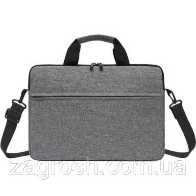 Promo Ціна! Сумка для ноутбука Merlion 15" YT-MR15-Gray, без ременя (YT-MR15-Gr) - тільки на ZaGrosh.com.ua, фото 1