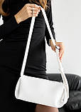 Жіноча сумка від українського виробника, високої якості - біла, фото 3