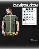 Футболка Камуфляж Олива вологовідвідна Розмір S/M/L/XL/XL/XL/, фото 10