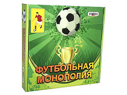 Гра Стратег Футбольна монополія (рос) в кор-ці 25см-25см-5см 00716 ТМ STRATEG