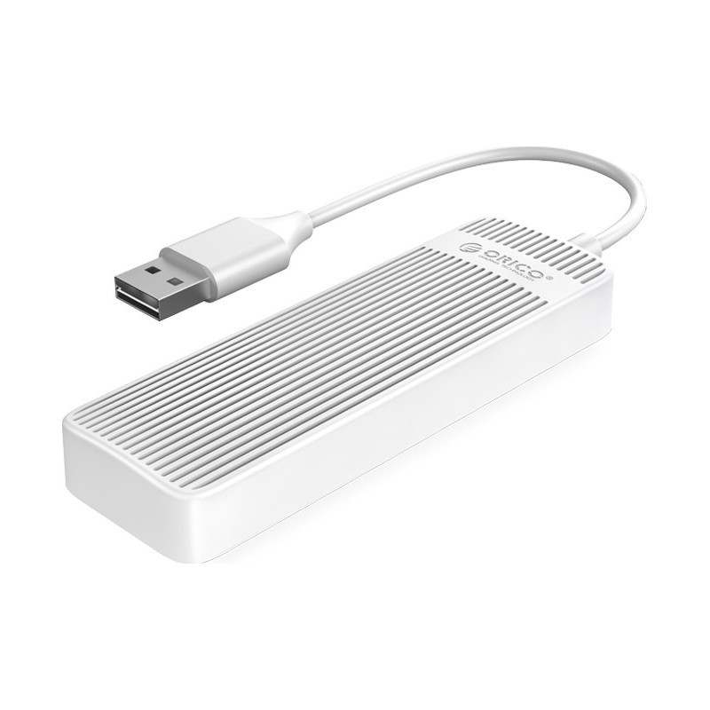 Концентратор (USB-хаб) USB2.0 Orico FL02-WH-BP White (CA913527)