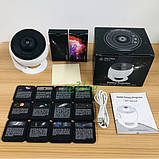 Нічник проектор Зіркове Небо Галактика Планетарій світильник дитячий зі змінними дисками (60747), фото 6