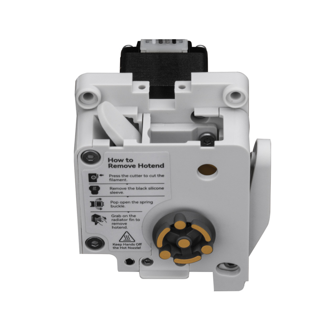 Екструдер (Extruder Unit) для 3Д-принтера Bambu Lab A1 Series, із шестернями із загартованої сталі (оригінал, FAE014-N), фото 1