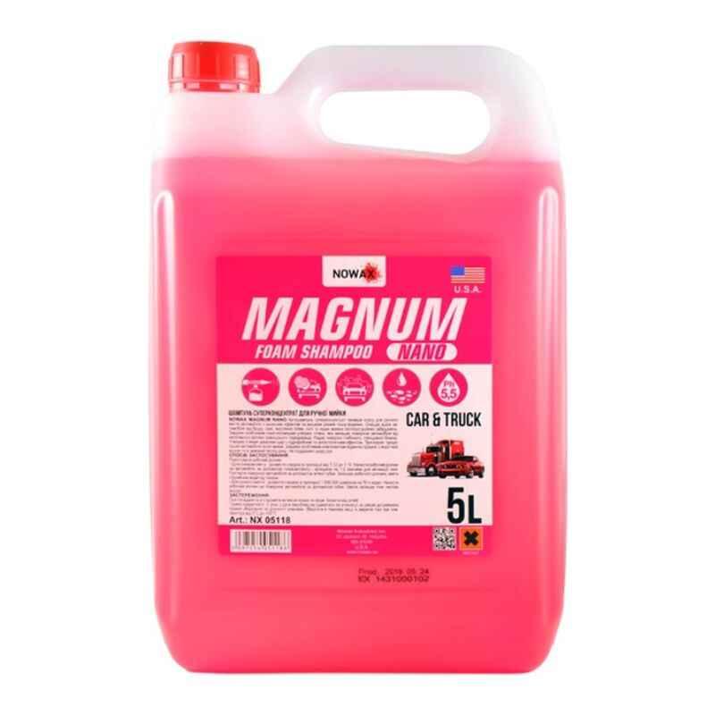 Активна піна концентрат 5л Nowax Magnum для безконтактної та ручної мийки (NX05118)