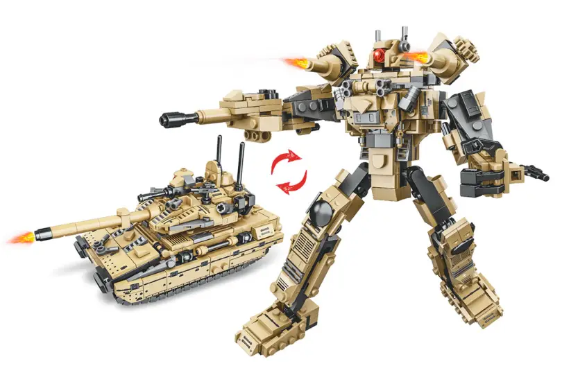 Конструктор KB 3001 військова техніка, 2в1, фото 1