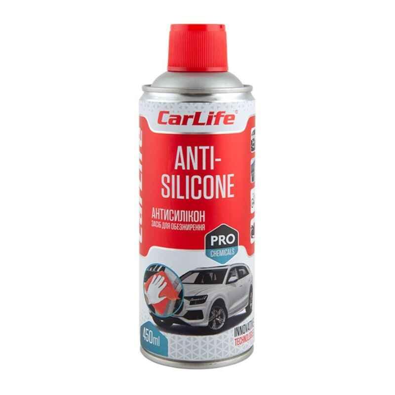 Антисилікон CARLIFE ANTI-SILICONE, 450ml (24шт/уп)