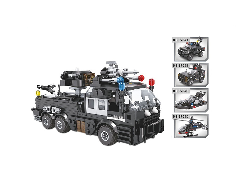 Конструктор LimoToy поліція арт. KB 5904