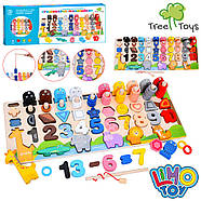 Дерев'яна іграшка Tree Toys MD 0820 Багатофункціональна дошка, фото 2