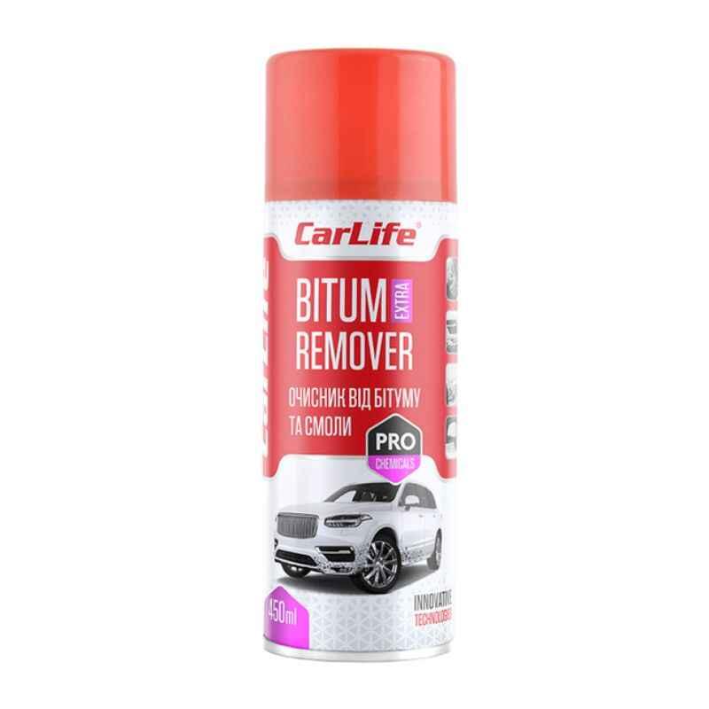 Очисник від бітуму та смоли BITUM REMOVER, ТМ "CarLife", 450 ml (24шт/уп)