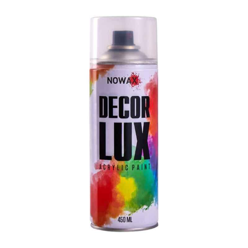 Акрилова фарба NOWAX Decor Lux матовий лак для авто 450мл (NX48050)