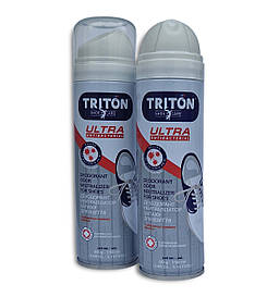 Дезодорант нейтралізатор запаху для взуття Triton антибактеріальний 150мл Україна