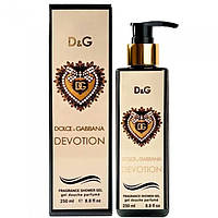 Парфумований гель для душу для Тіла з інтенсивним ароматом Devotion Exclusive EURO Dolce&Gabbana 250 мл