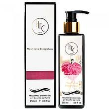 Гель для душа женский парфюмированный Haute Fragrance Company Wear Love Everywhere 250 мл