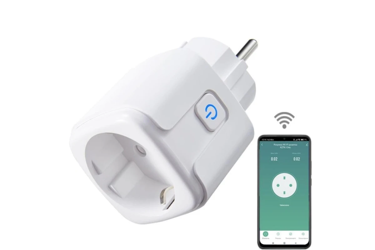 Розумна розетка Smart WiFi Розетка з енергомоніторингом Лучшая цена