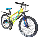 Велосипед SPARK TRACKER  (колеса - 24", алюмінієва рама - 13"), фото 2