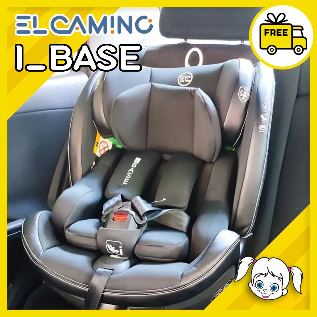 Дитяче поворотне автокрісло з Isofix El Camino ME 1109 i-BASE з народження та до 12 років