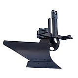 Плуг однокорпусний для мінітрактора (опорне колесо, причіпне 3 точки), (ПЛ11) (захват 25 см), фото 5